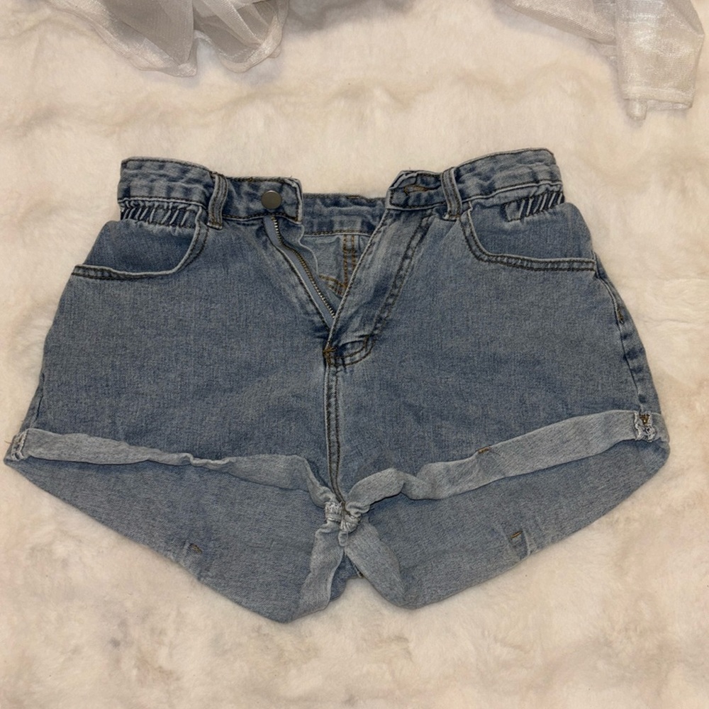 Blue jean shorts, Size Medium